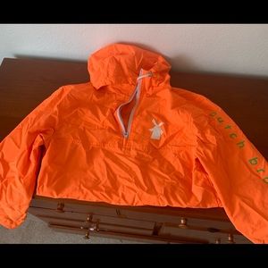 dutch bros orange windbreaker